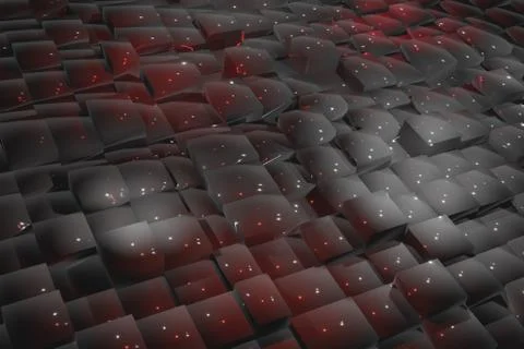 Illustration background 3d web backdrop modern pattern colorful geometry 4 gl Illustrazione stock