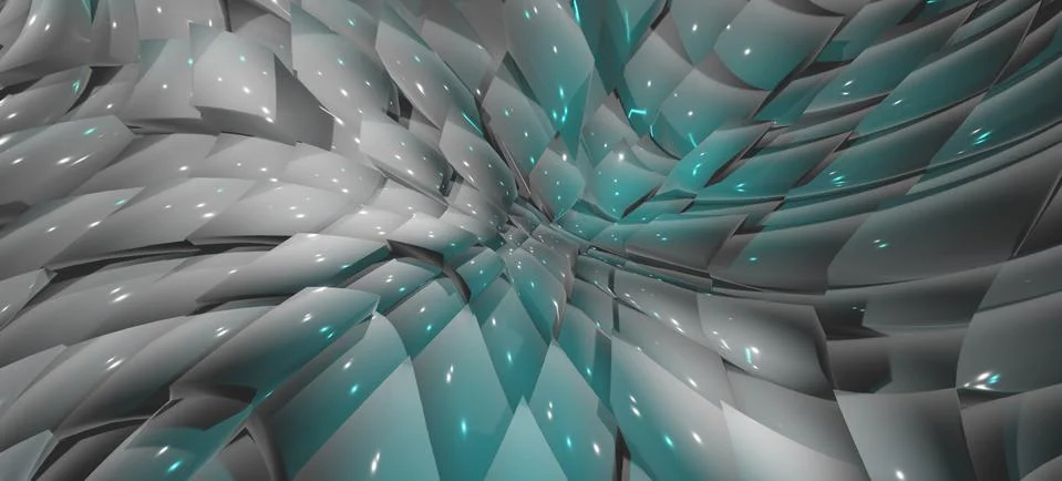 Illustration background 3d web backdrop modern pattern colorful geometry 4 gl Illustrazione stock