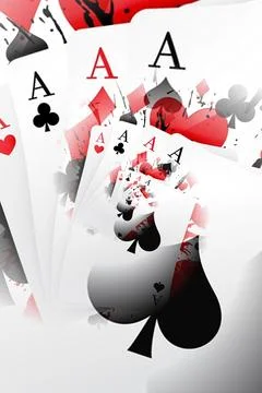 Illustration of a Background with Casino Elements. Concept of betting, gamb.. Stock Illustration