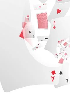 Illustration of a Background with Casino Elements. Concept of betting, gamb.. Stock Photos