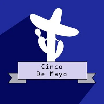 Illustration of background for Cinco De Mayo Stockillustratie