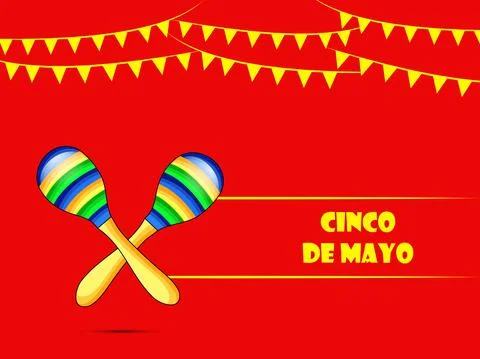 Illustration of background for Cinco De Mayo イラスト素材