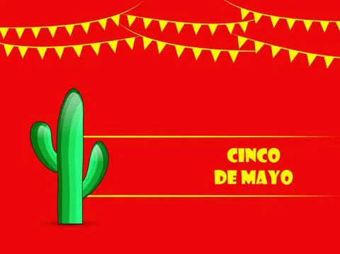 Illustration of background for Cinco De Mayo イラスト素材