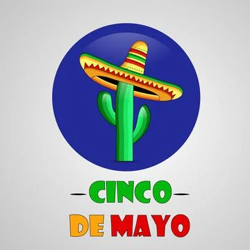 Illustration of background for Cinco De Mayo イラスト素材