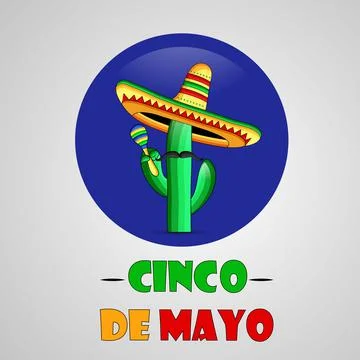 Illustration of background for Cinco De Mayo イラスト素材