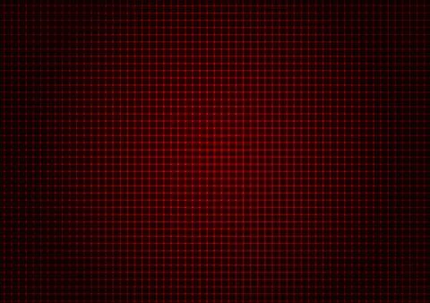 Illustration - background of red laser grid Stock Illustration