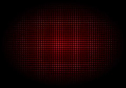 Illustration - background of red laser grid Stock Illustration