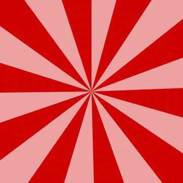 Illustration of the background of red rays. Stock Illustration