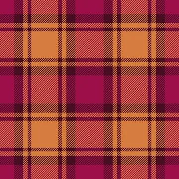 Illustration background vector check, inspiration seamless fabric pattern. .. Stock Illustration