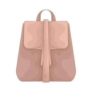 Illustration of backpack Illustrazione stock