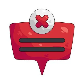 Illustration of bad rating Stock Illustration