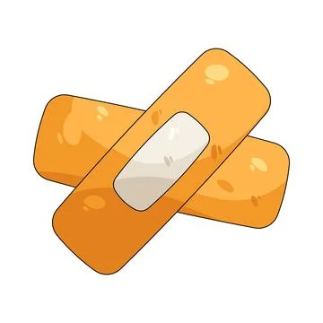 Illustration of bandage Stock Illustration