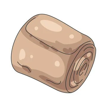 Illustration of bandage roll Stock Illustration