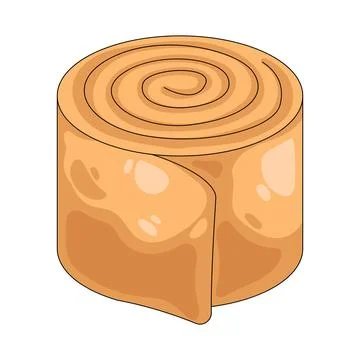 Illustration of bandage roll Stock Illustration