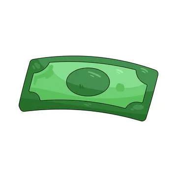 Illustration of banknote Stock Illustration
