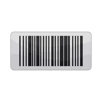 Illustration of barcode Illustrazione stock