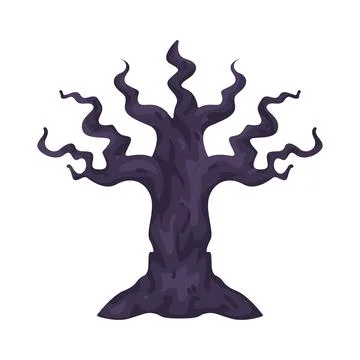 Illustration of Bare tree Stock Illustration