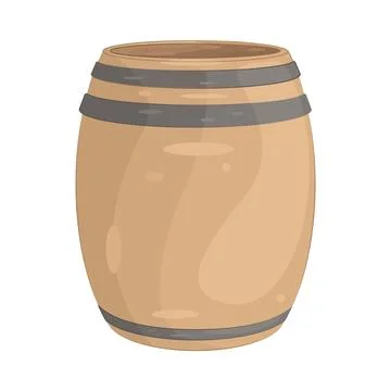 Illustration of barrel Stock Illustration