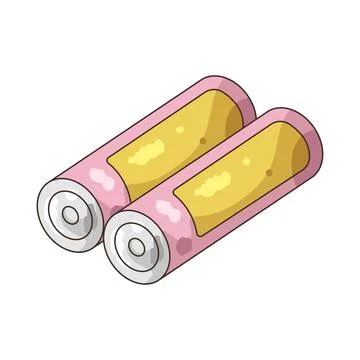 Illustration of battery Stock Illustration