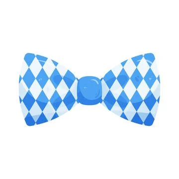 Illustration of bavarian bow tie Stock Illustration