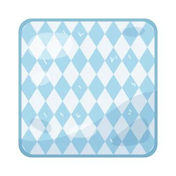 Illustration of Bavarian pattern Stock Illustration