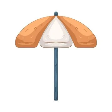 Illustration of beach umbrella Illustration
