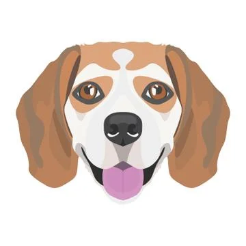 Illustration Beagle. Illustrazione stock