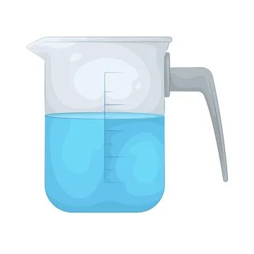 Illustration of beaker 스톡 일러스트