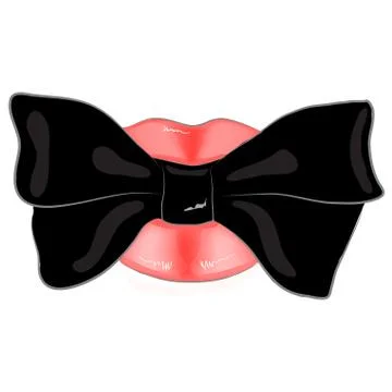 Illustration of beautiful lips Stock Illustration