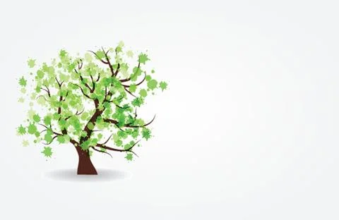 Illustration of beautiful spring background Stock-Illustration