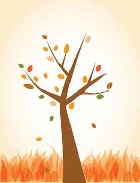 Illustration of beautiful spring background Stock-Illustration