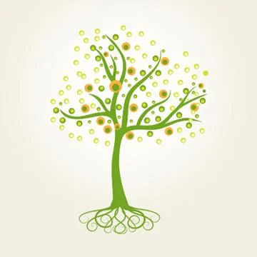 Illustration of beautiful spring background Stock Illustration