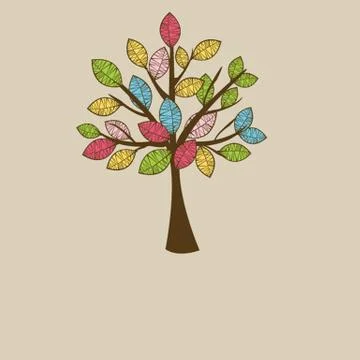 Illustration of beautiful spring background Stock Illustration