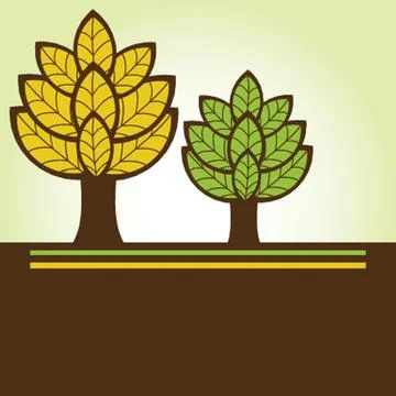 Illustration of beautiful spring background Stock-Illustration