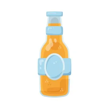 Illustration of beer bottle Stock Illustration