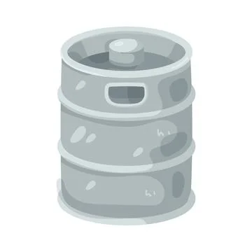 Illustration of beer keg Stock Illustration
