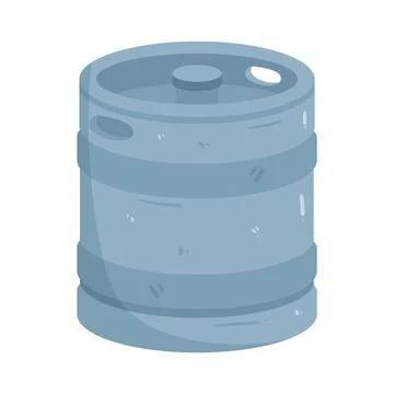 Illustration of beer keg Stock Illustration