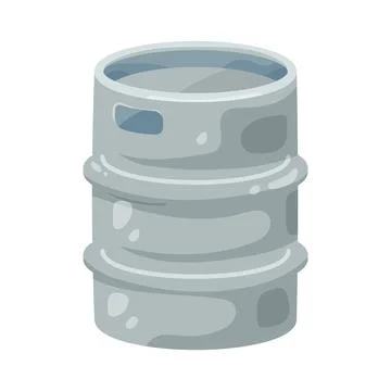 Illustration of beer keg Stock Illustration