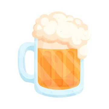 Illustration of beer mug Stock Illustration