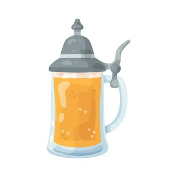 Illustration of beer stein Stock Illustration