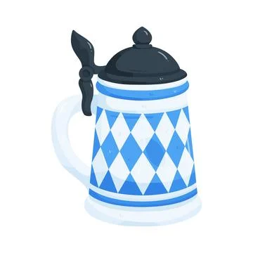 Illustration of beer stein Stock Illustration