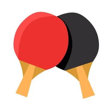Illustration of a bet or racket Stock Illustration