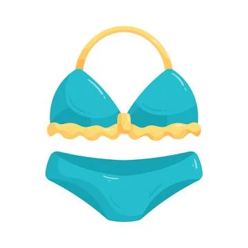 Illustration of bikini Stock Illustration