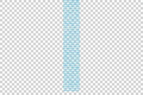 Illustration of binary numbers 스톡 일러스트