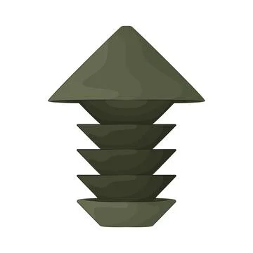 Illustration of bird silo Stock Illustration