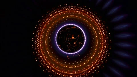 Illustration on black background. Intro Computer color abstraction Backgroun Stock Footage 150481326