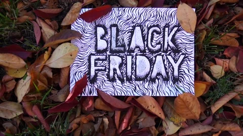 Illustration black friday Stock Footage 164404902