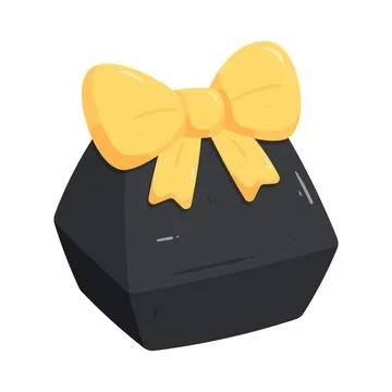 Illustration of black friday package Stockillustratie
