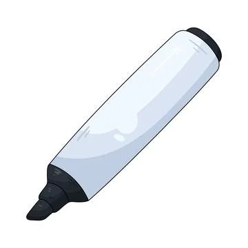 Illustration of black marker イラスト素材
