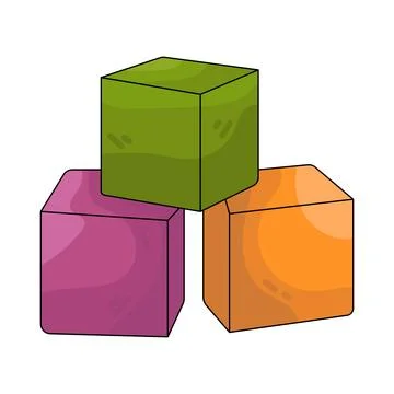 Illustration of block Stockillustratie